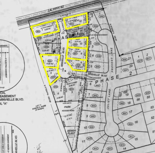 TBD Minvielle Blvd.: TBD Minvielle Blvd., Maurice, LA 70555